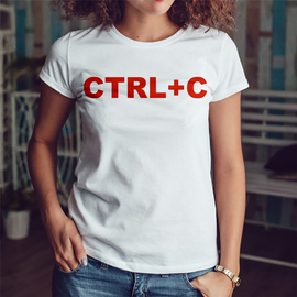 CTRL+C - koszulka damska