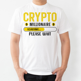 Crypto millionaire - koszulka męska