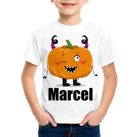 Dynia (imię) koszulka dziecięca na Halloween