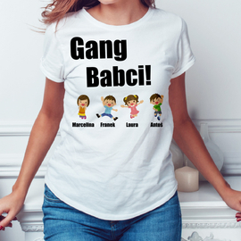 Gang babci - koszulka damska