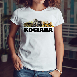 Kociara - koszulka damska