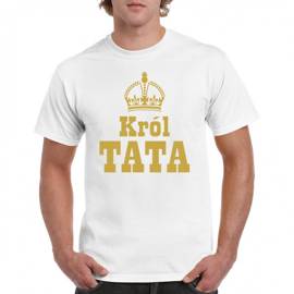 Król TATA - koszulka męska