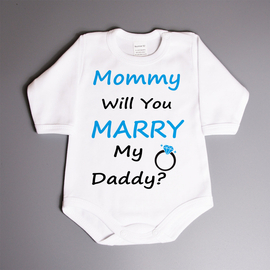 Mommy Will You MARRY My Daddy? - body niemowlęce