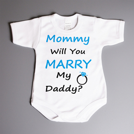 Mommy Will You MARRY My Daddy? - body niemowlęce
