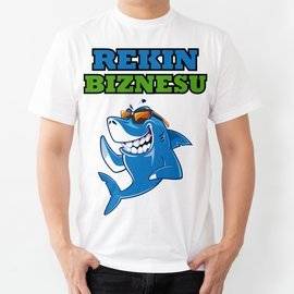 Rekin biznesu - koszulka męska