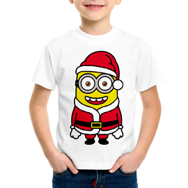 Santa minions - koszulka świąteczna