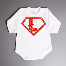 Super HERO (imię) - body dziecięce
