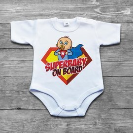 Superbaby - chłopiec - body niemowlęce