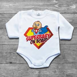 Superbaby - chłopiec - body niemowlęce